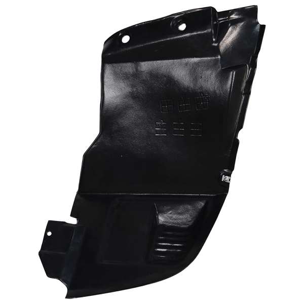 Plastic wheel housing